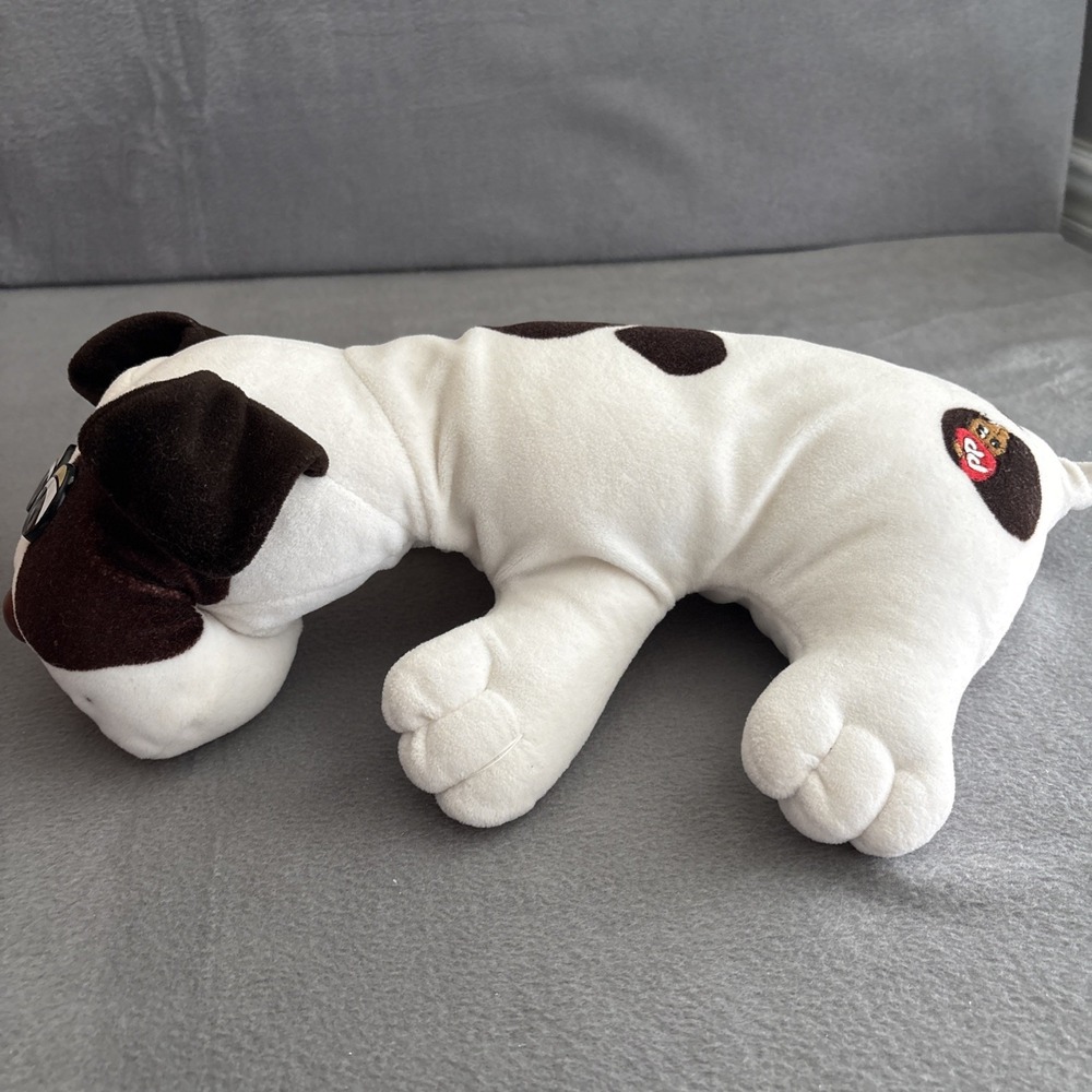 1985 18" Tonka Pound Puppies Puppy Bulldog Brown Vintage Plush Toy Stuffed - Picture 3 of 8
